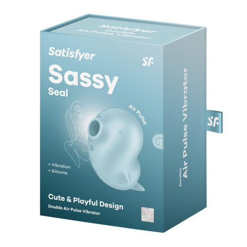 Вакуумний стимулятор клітора Satisfyer Sassy Seal - купити в Україні | Секс шоп SEX-SHOP.ua