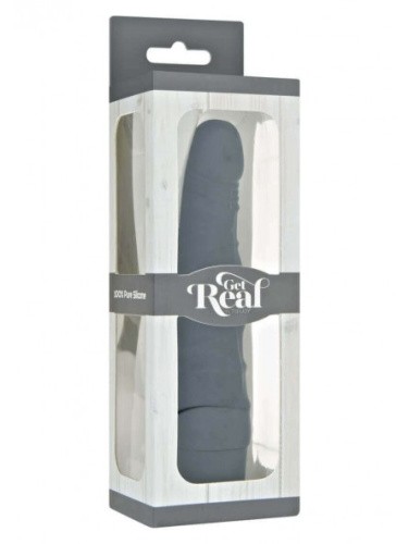 Get Real Mini Classic Slim Vibrator - Вибратор, 14х3.5 см (черный) - sex-shop.ua
