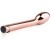 Rosy Gold - Nouveau G-spot Vibrator - Вибратор для точки G, 22х3.5 см., (золотистый) - sex-shop.ua