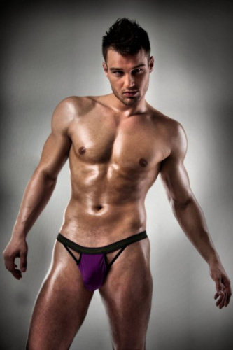 Passion 006 Slip - Чоловічі трусики сліпи, L/XL (фіолетові) - купити в Україні | Секс шоп SEX-SHOP.ua
