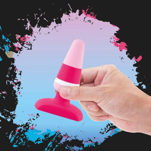 FeelzToys - Plugz Butt Plug Colors Nr. 2 - Анальная пробка, 7х3.2 см (розовый) - sex-shop.ua