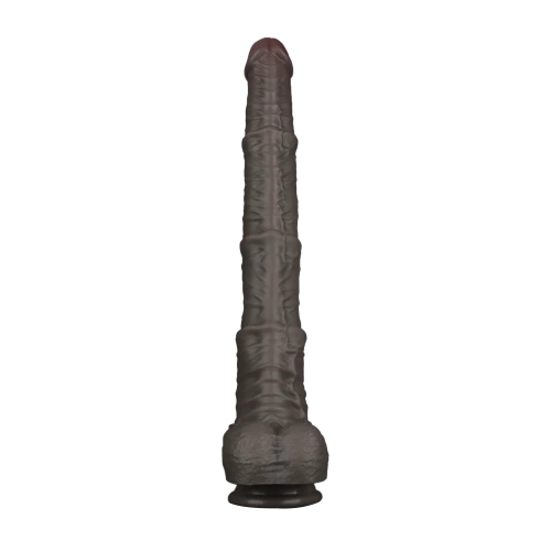 Фалоімітатор Dual Layered Bendable 16'' Flesh, 40.5 см