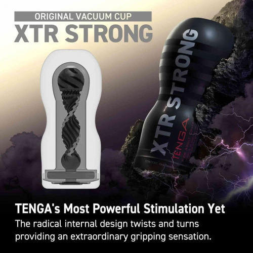 Tenga Deep Throat (Original Vacuum) Cup Extra Strong - Мастурбатор, 15.5х4.5 см - купити в Україні | Секс шоп SEX-SHOP.ua