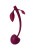 JOS Wild cherry вагинальный шарик в форме вишенки со смещенным центром тяжести, 14.5х3.4 см