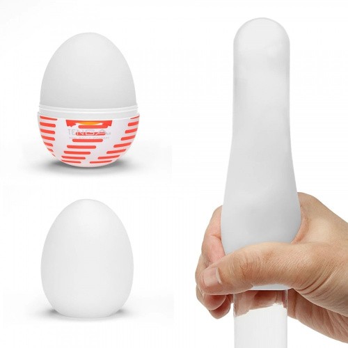 Tenga Wonder Tube - мастурбатор яйце нова колекція, 6.1х4.9 см (червоний)