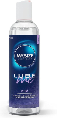 My.Size Lube Me 2in1 - Лубрикант на водной основе, 250 мл - sex-shop.ua