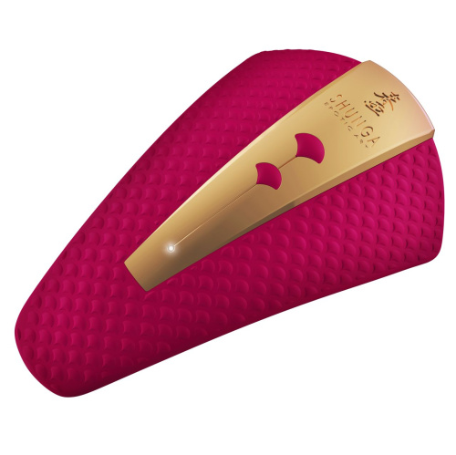 Shunga Obi Intimate Massager - вибратор для клитора, 11.5х7 см (малиновый)