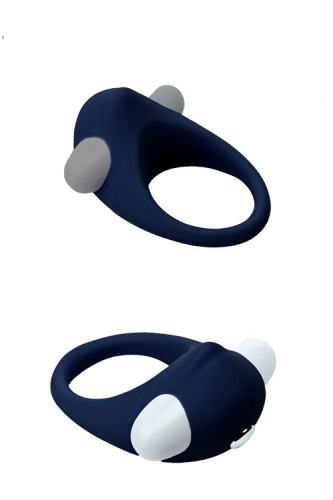 Dream Toys Rings Of Love Stimu Ring - Виброкольцо, 5,5х3,5 см (синий)