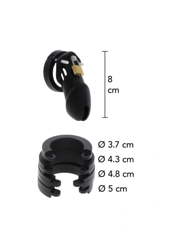 Пояс верности Hidden Desire Chastity Cock Cage Large