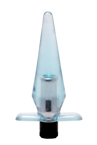 Seven Creations Slimline Butt Plug - Анальная пробка, 8,9х3 см (голубой)