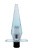 Seven Creations Slimline Butt Plug - Анальная пробка, 8,9х3 см (голубой)