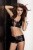 Passion Lizzy Set - Комплект білизни під латекс, L/XL (чорний) - купити в Україні | Секс шоп SEX-SHOP.ua