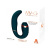 Adrien Lastic My G - Вибратор с вакуумной стимуляцией клитора, 16х3.5 см - sex-shop.ua
