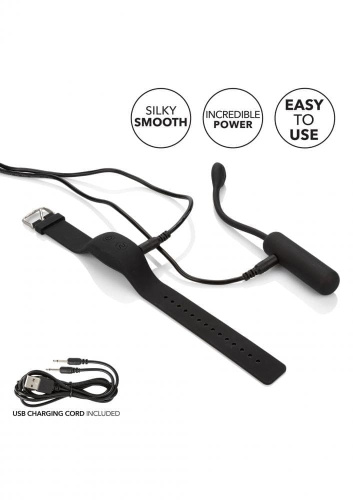 CalExotics Wristband Remote Petite Bullet вибропуля с браслетом, 7х2 см