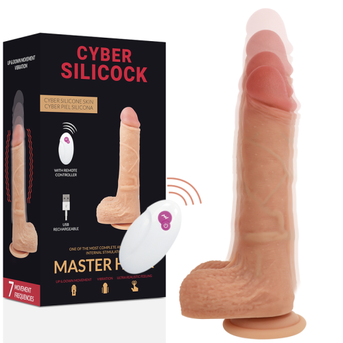 Вібратор Cyber Silicock Master Ben, 20,9 см - купити в Україні | Секс шоп SEX-SHOP.ua