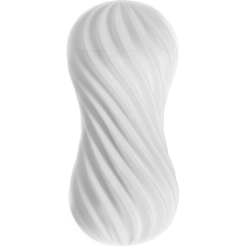 Tenga Flex Silky White мастурбатор с эффектом скручивания, 17,6 см (белый) - sex-shop.ua