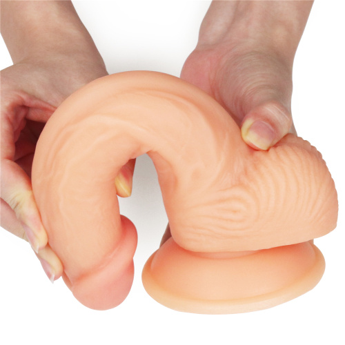 LoveToy - The Ultra Soft Dude Flesh 8" - Фаллоимитатор реалистичный, 20х4 см