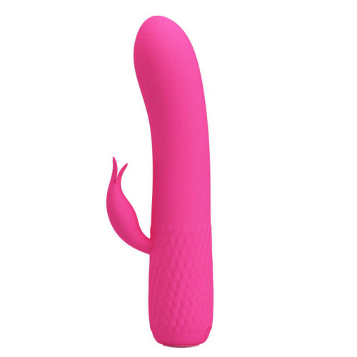 LyBaile Pretty Love Tim Pink - Маленький вибратор-кролик, 15х2.9 см (розовый)