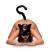Tailz Black Cat Tail Anal Plug & Mask Set - рольовий БДСМ набір кота: маска та анальна пробка з хвостом