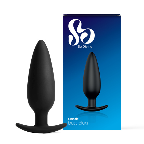 Анальна пробка силіконова Classic - купити в Україні | Секс шоп SEX-SHOP.ua