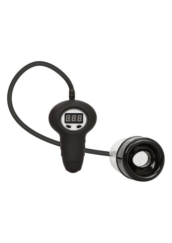 California Exotic Novelties Head Pump Black - Маленька автоматична помпа, 10х5 см