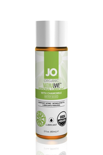 System JO Naturalove Organic - органическая смазка на водной основе, 60 мл - sex-shop.ua