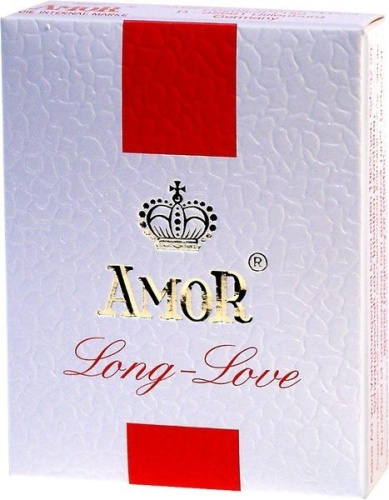Amor Long Love - Презервативи, 3 шт