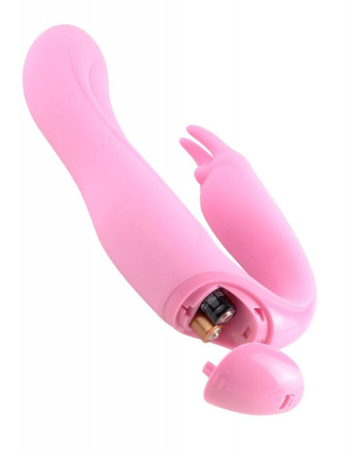 Pipedream WOW Rabbit Rocker - необычный вибратор-кролик, 17.8х3.5 см
