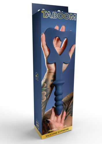 Шлепалка Taboom Silicone Supreme Paddle and Plug