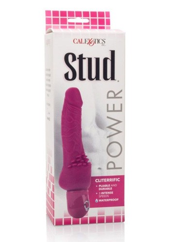 California Exotic Novelties Stud Cliterrific - Вибратор, 19х6.25 см (розовый)
