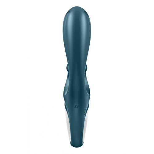 Satisfyer Hug Me - Ніжний вібратор-кролик, 21 см (сірий) - купити в Україні | Секс шоп SEX-SHOP.ua