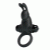 Pretty Love Vibro Penis Ring Rabbit I - Эрекционное кольцо с вибрацией, 11.3х2.8 см (черный)
