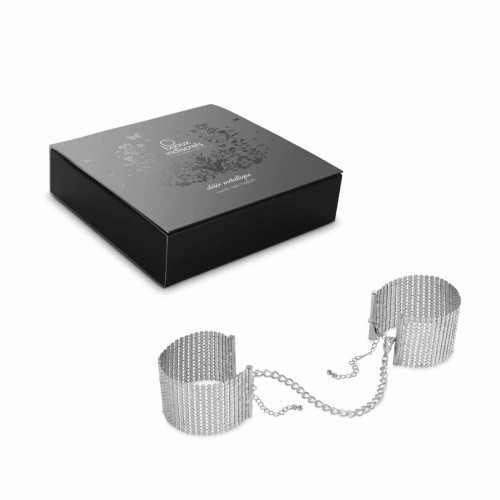 Bijoux Indiscrets Desir Metallique Handcuffs - Silver - Наручники металлические (серебристые) - sex-shop.ua