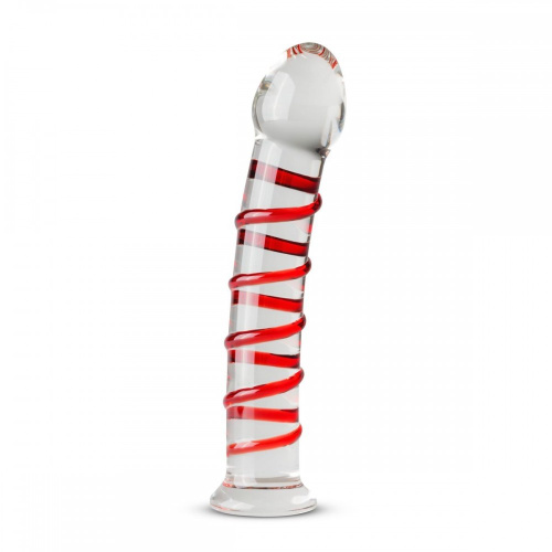 Gildo Glass Dildo No. 15 скляний дилдо, 17.5х2.8 см