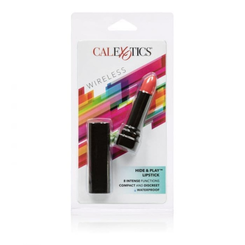 CalExotics Hide & Play Lipstick мини-вибратор 8.25х2 см (телесный) - sex-shop.ua