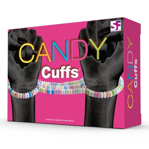 StRubber Candy Cuffs - Съедобные наручники - sex-shop.ua