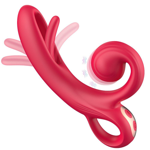 Вибратор-кролик Sweet Play Tongue-Flipping Vibrator А4