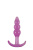 Ns Novelties Jelly Rancher T-plug Ripple - Анальная пробка, 7,6х3,2 см (фиолетовый) - sex-shop.ua
