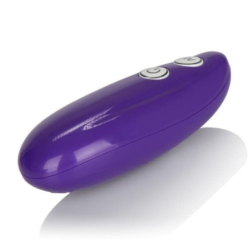 CalExotics Entice Adelle - виброкольцо с пультом, 7х3.5 см (фиолетовый)