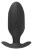 Orion XouXou Vibrating E-Stim Butt Plug - Анальна пробка з вібрацією та електростимуляцією, 9,2 х3, 5 см (чорний)