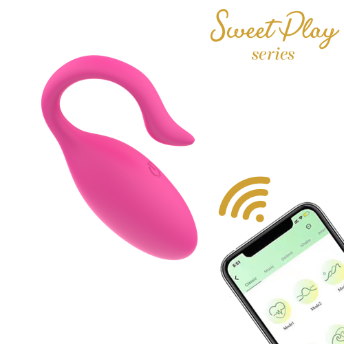 Виброяйцо со смарт управлением Sweet Play Egg App Controlled A9