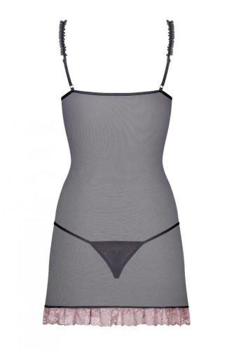Еротичний комплект Obsessive Dovelia chemise (L / XL) - купити в Україні | Секс шоп SEX-SHOP.ua