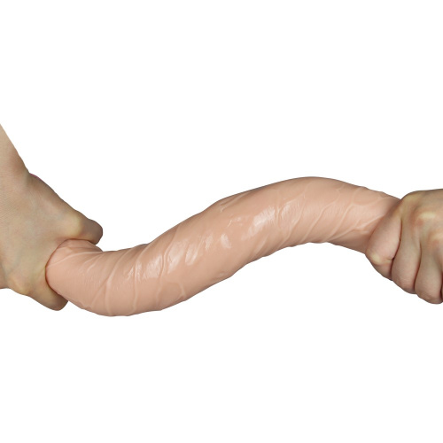 Двухсторонний фаллоимитатор LoveToy 17" King Size Realistic, 45 см