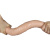 Двухсторонний фаллоимитатор LoveToy 17" King Size Realistic, 45 см