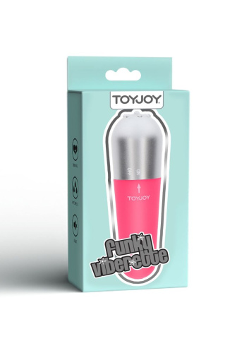 Toy Joy Funky Vibrette - віброкуля, 10.5х3 см (рожевий)