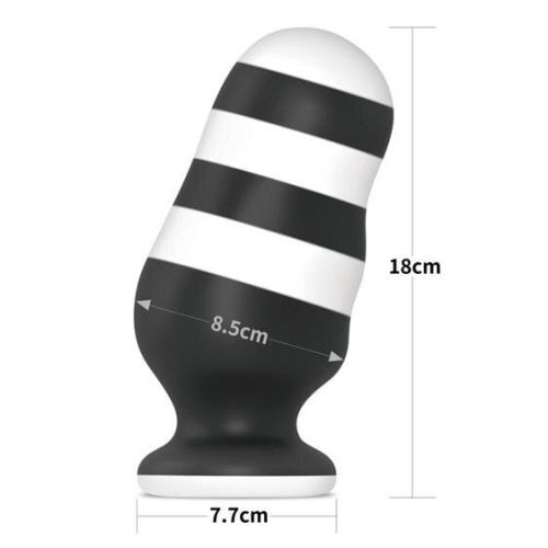 LoveToy X-Missioner Butt Plug 7" - Анальная пробка, 18 см - sex-shop.ua