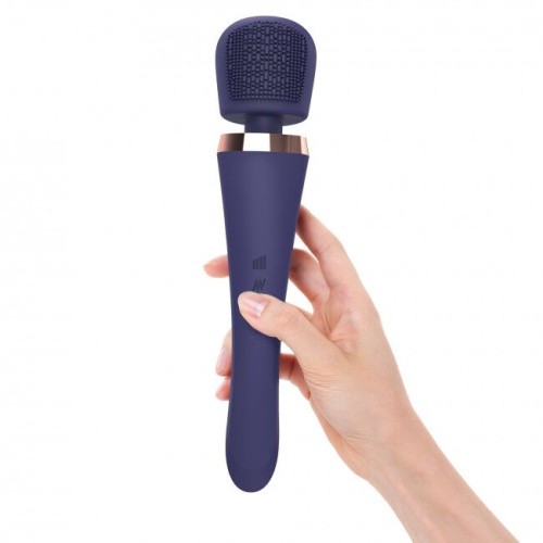 Love To Love Brush Crush - Вибромассажер, 25.4х5.3 см., (индиго)