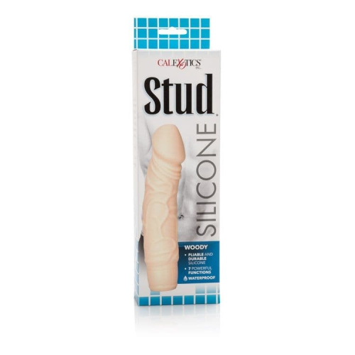 California Exotic Novelties Silicone Stud Woody - Вибратор, 16.5х3.75 см