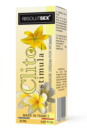 Ruf - Clito Stimula - Крем для стимуляції клітора, 20 мл
