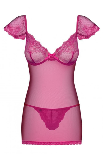 Комплект Obsessive Lillove chemise  (S/M)